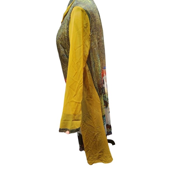 JJs House Flowy Long Dress Lined Size M Boho Gypsy NWT Hippie Free Spirit - Picture 4 of 13